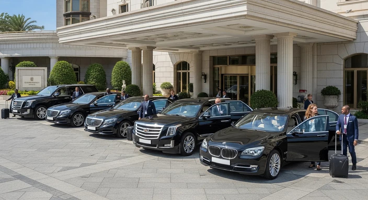 Transferhood executive roadshow airport transfer coordination