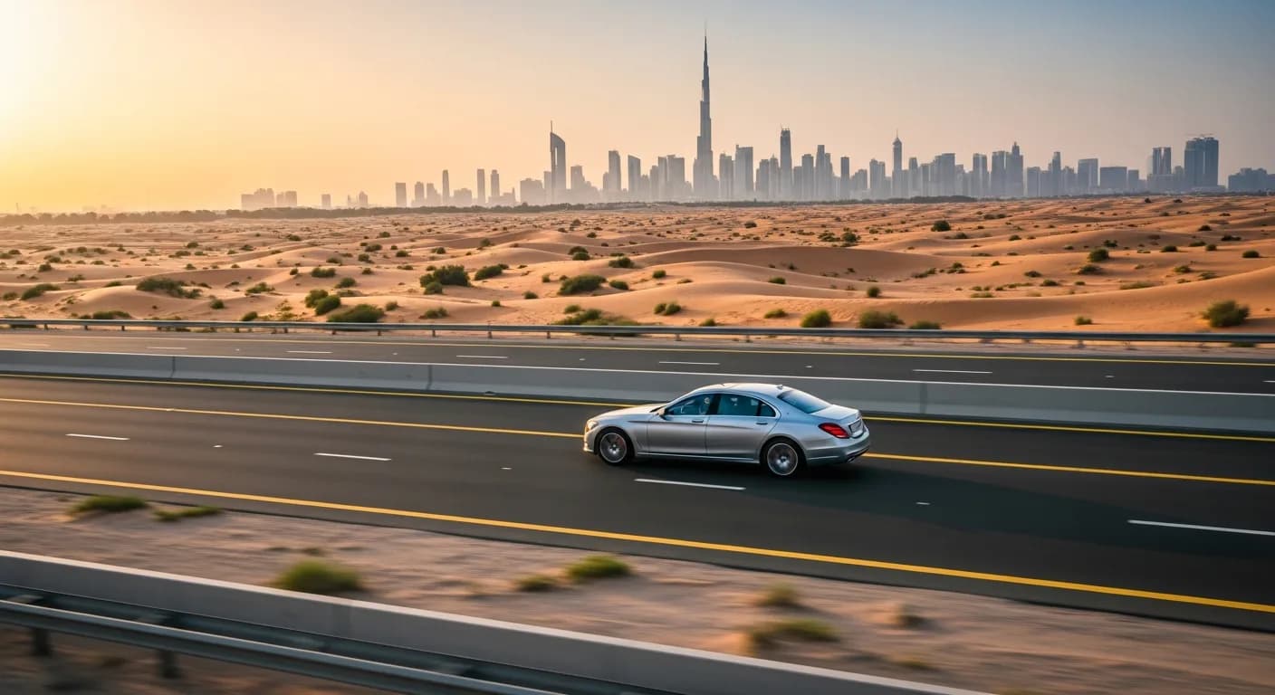 Dubai to Abu Dhabi transfer guide — E11 and E22 routes, timing, and key destinations