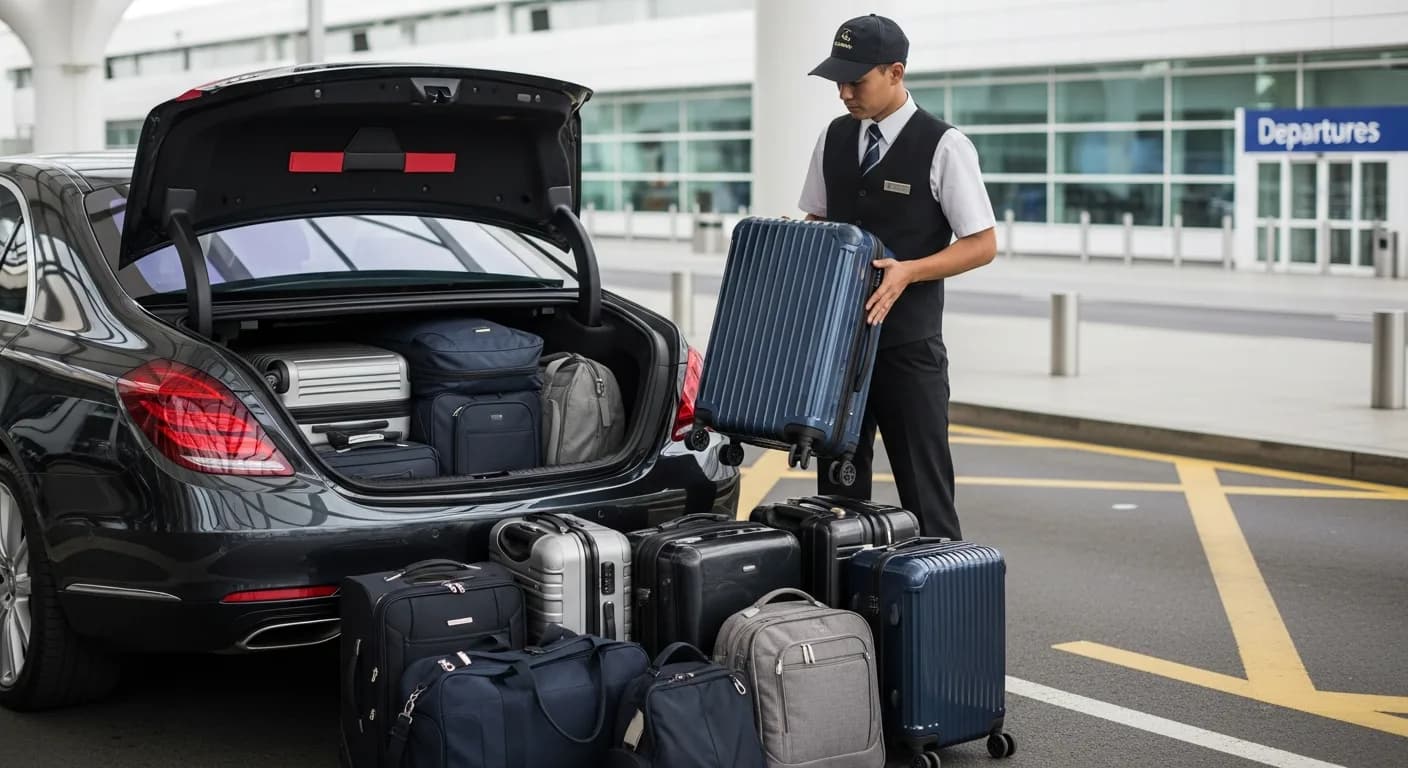 Transferhood efficient luggage handling airport transfer