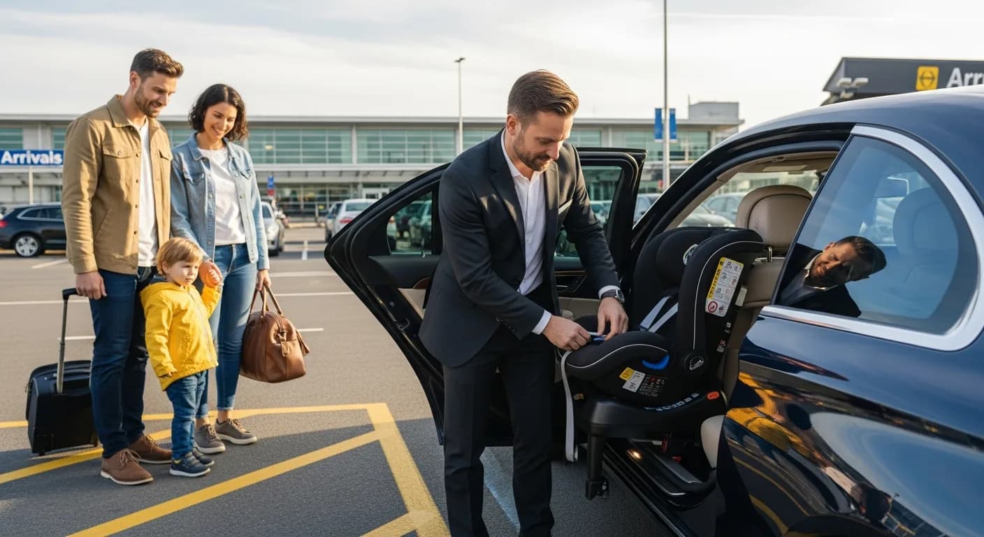 Transferhood transfer with child seat planning guide