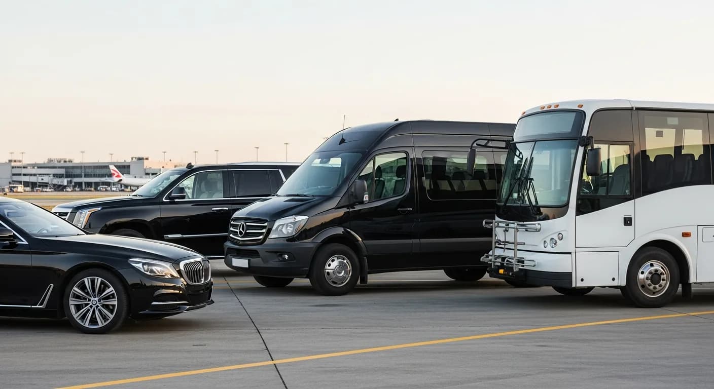 Transferhood comparison of Economy, Comfort, SUV and Minivan transfer categories