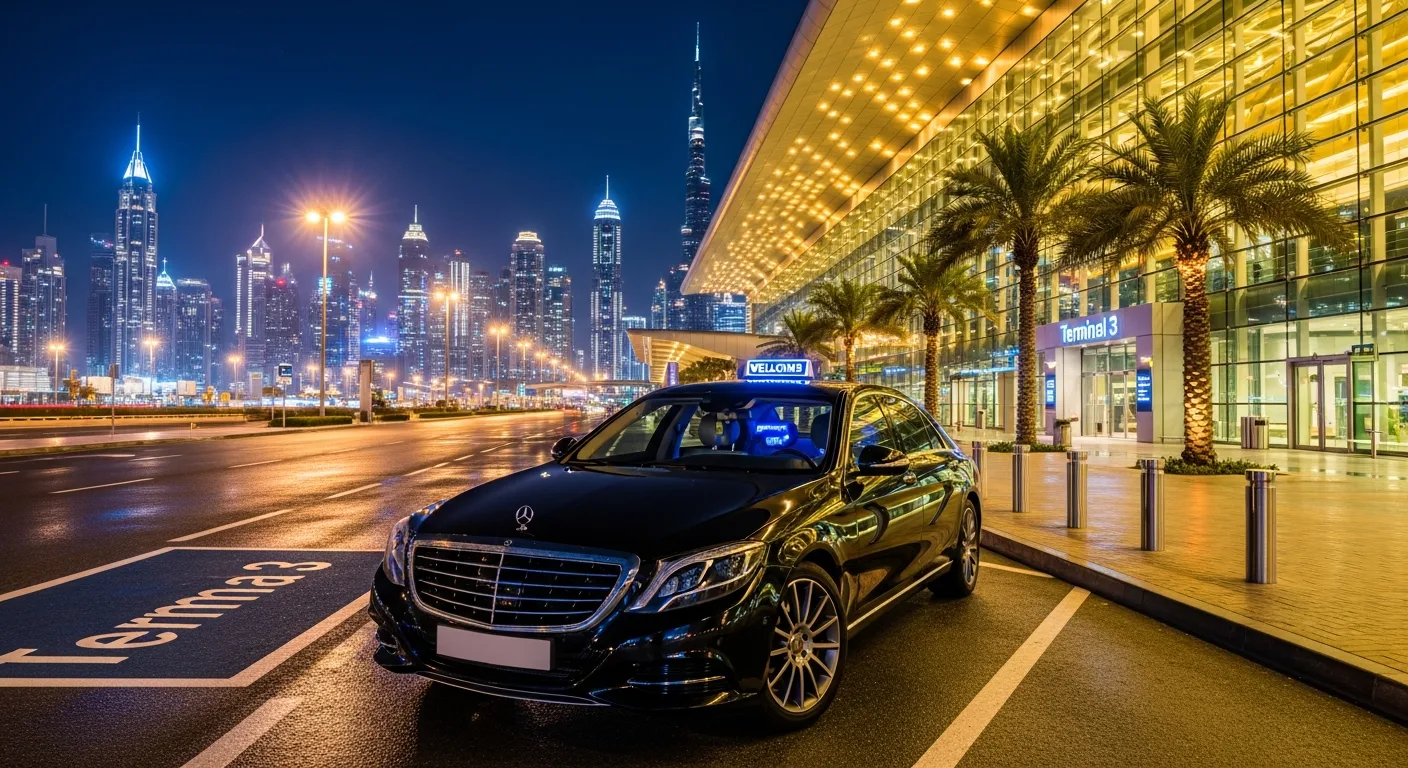 Transferhood Dubai DXB airport transfer pickup guide