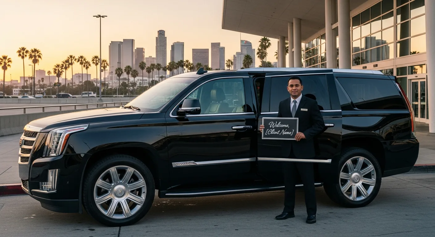 Los Angeles airport transfer guide — LAX terminals, freeway routes, and traffic timing