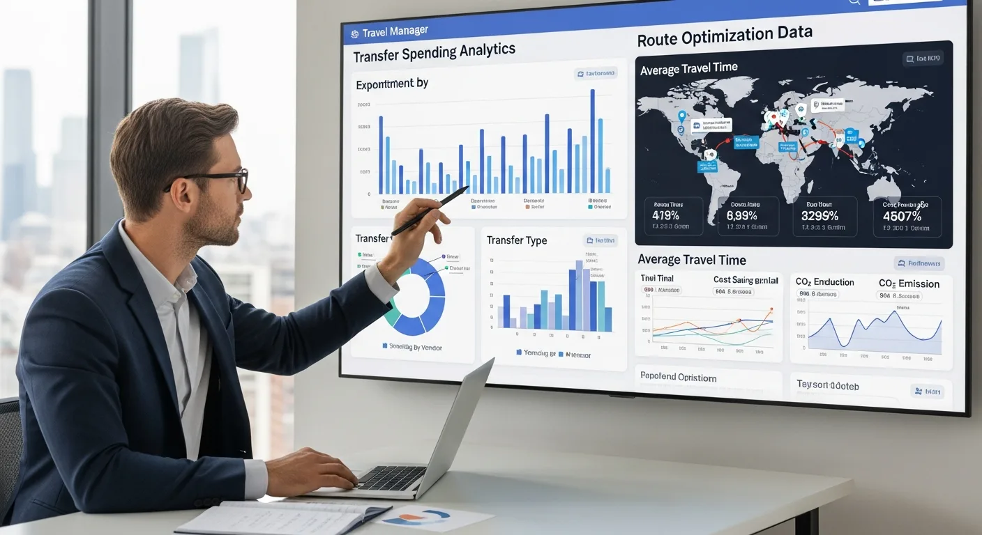 Transferhood transfer data travel spend optimization
