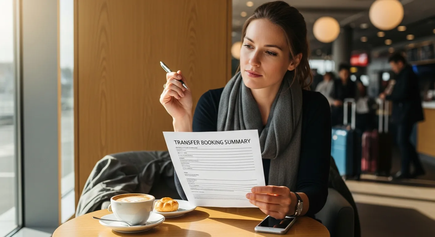 Transferhood checklist for comparing airport transfer prices accurately