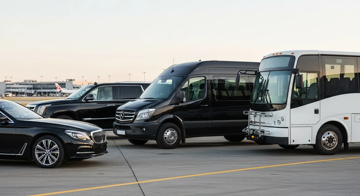 Transferhood comparison of Economy, Comfort, SUV and Minivan transfer categories